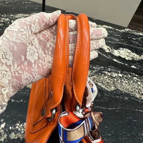Celine🧡Orange Boogie Bag - Picture 11 of 16
